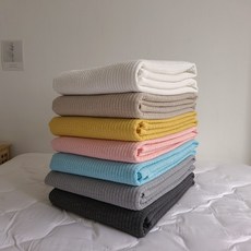 리빙밸류 사계절 모달 줄누비 워싱 스프레드 패드 침대 이불 슈퍼싱글 퀸, 상세페이지 참조