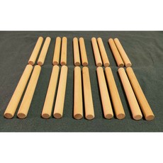리듬막대(한국오르프악기)박달나무10쌍, 1개