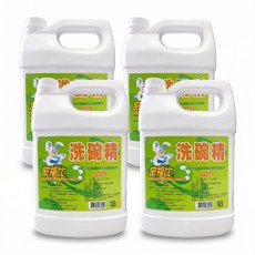 密福比 洗碗精 經濟瓶裝, 4kg, 4個