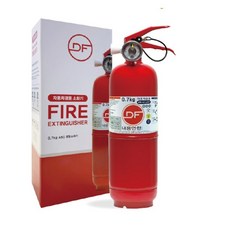 대동산업 차량용 소화기 0.7KG ABC 승용차 7인 기준, 1개, 소화기+거치대