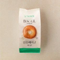 피코크 탕종 베이글 어니언 450g, 1개