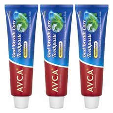 AVCA 口氣護理牙膏 薄荷香, 3個, 100ml