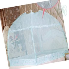 하다스 아기모기장 텐트형 모기장 150X200CM 블루