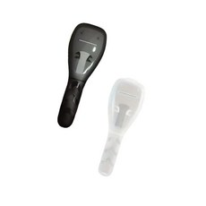 플라스틱 수동 면도기 프로텍터 박스 커버 컨테이너 보관 케이스 2개 투명 휴대용 여행용 남성용 액세서리 317402