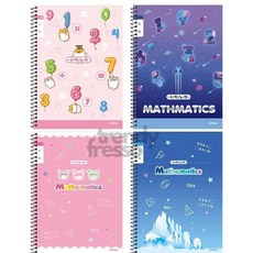 넛츠샵 초등수학노트 CR 과목노트, 여_랜덤1개