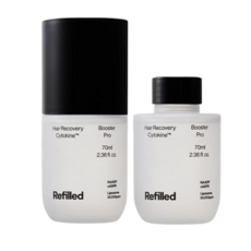 [NEW] 리필드 헤어 리커버리 사이토카인 헤어토닉 부스터 프로 (본품 + 리필), 2개, 70ml