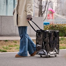 접이식 롤링카트 쇼핑 캐리어 60L 고급형