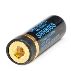 다이아몬드 SRH805 4.5cm 짧은 듀얼 밴드 안테나 SMA-수 암 YAESU ICOM 햄 라디오용, 01 Black