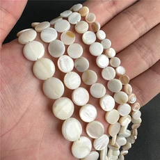 3x7mm 진주 쉘 비즈의 자연 어머니 작은 스페이서 DIY 구슬 쥬얼리 목걸이 팔찌 귀걸이 만들기 15", 01 China Mainland, 31 NO.22 12mm