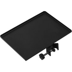 RTNLIT 헤비 듀티 메탈 음악 스탠드 트레이 시트용 유니버설 마이크 노래 무대 오디오 녹음7.9인치 x 5.5인치