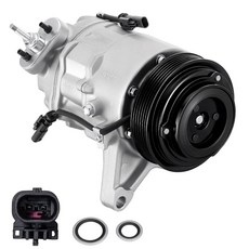 BDFHYK 198352 AC Compressor with Clutch Compatible with Chevrolet Equinox 2013-2016 3.6L Impala 2, BDFHYK 198352 AC Compressor wi