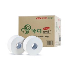 동방제지 점보롤 화장지 엠보 1겹 500MX16롤(DBJ-103), 1박스, 16롤, 500m