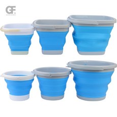 이모네 접이식물통 휴대용접이식물통, 5L - 원형