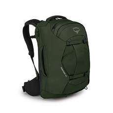 오스프리 남성용 파포인트 40L 백팩 블랙, Gopher Green