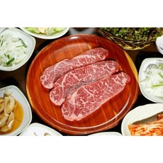 [안동청년]1등급 한우 채끝 200g 400g 국내산 구이용, 1등급 한우 채끝 200g, 1개