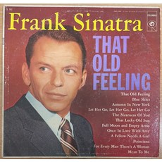 중고LP) Frank Sinatra (프랭크 시나트라) - That Old Feeling (수입음반) 자켓EX-/음반VG-