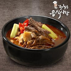 [전철우] 육개장 600g x 6팩, 6개