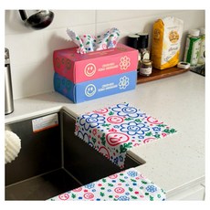 뽑아쓰는 스마일 행주, 1개, 40개입