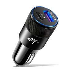 엠비에프 38W USB+C타입 듀얼 차량용 시거잭 충전기_ GT7065