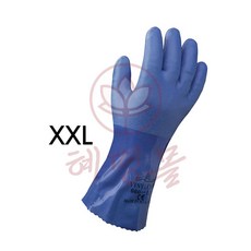 혜명마트 내화학 내유 3중 PVC 긴 장갑 XXL 용접장갑 반코팅장갑 긴장갑 작업장갑 공업용장갑