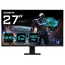 기가바이트 QHD 180 게이밍 모니터, 68cm, GS27QA