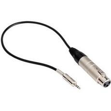 Hosa Technology 麥克風轉接線 XLR轉3.5mm TRS, 1個