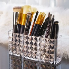 아크릴브러쉬정리함 립스틱화장품보관케이스 3구