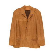 안젤로 빈티지 컬트 중고 1980's 스웨이드 버튼 재킷