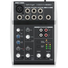 Behringer XENYX 502S 混音器 USB介面 雅典樂器世界, Black