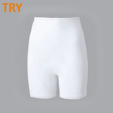 쌍방울 TRY 여성용 즈로즈 No3 순면 흰색 사각팬티 1매입 TWPTEE5
