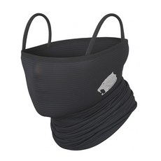 한국산 아이스 쉴드 쿨 마스크 귀걸이형 자외선차단 냉감 원단, 블랙_black, 1개