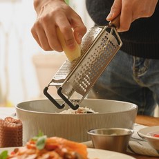연마제없는 치즈그라인더 그레이터 레몬 제스트 강판, 바실리 치즈그라인더, 1개