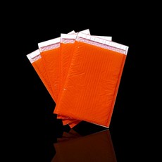 파손방지 오렌지 택배 안전봉투 30cmX39cm +4cm 5장 택배안전봉투 뽁뽁이봉투 에어캡봉투 안전봉투 에어캡+셀러팩토리Shop, 빠른배송