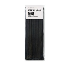 에테르나 프리미엄 고밀도 디퓨져 컬러 섬유스틱 4mm x 30cm, 50개입, 1개, 블랙