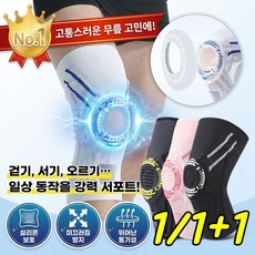 무릎 피로와 통증 완화 회복용 편안한 무릎 밴드 러닝 무릎보호대 고탄력 슬개골 무릎보호대 무릎/반월상연골의 과도한 마모 방지, (1) [파란색 및 흰색]