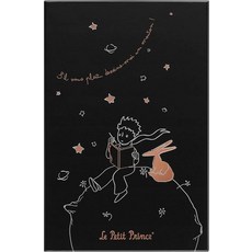 몰스킨 어린왕자 룰드 하드커버 블랙 라지 노트