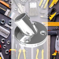 60도 파이프 브라켓 부품 봉걸이 자재 스텐 선박용 조인트, CM-D2066-01