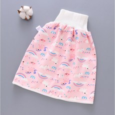 Abby & Babysuit 寶寶隔尿裙, 1個, 裙-獨角獸,M，建議0-4歲, 裙-獨角獸