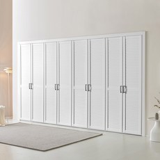 보루네오 갤러리 르블리 여닫이 붙박이장 30cm, 화이트 30cm