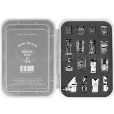 家用縫紉機壓腳16種套組, 1套, 單一商品