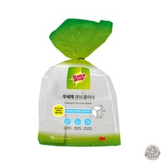 뭉솔마켓 물로만 다용도 청소블럭 16개 스펀지크리너