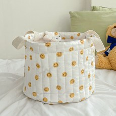 Bebe Neko Bebe系列絎縫玩具籃, 1個