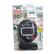 大林電子 運動競速 CinLica 5合1計時計數電子碼錶 CT-700 黑色款, 1個