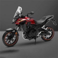 11460879 다이캐스트 모델 미니어처 수집품 바이크 컬렉터 시뮬레이션 컬렉션 선물 1 12에 적합한 혼다 윙 CB400X 합금제 레이싱 컴퓨터 데스크톱 오너먼트 Red, 레드/XL