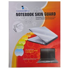 컷팅형 노트북 스킨 외부 보호필름 투명스티커 시트지 40-29cm, 1개