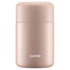 수보얼 대용량 스테인리스 스틸 보온 매직 브레이즈드 푸드자, 1개, 1L, 샴페인 골드