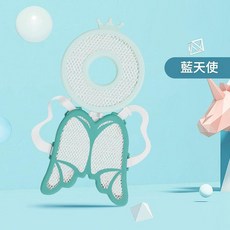 粉紅天使 寶寶防摔護頭帽, 藍天使, 1個