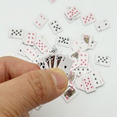 미니트럼프 원카드 카드놀이 미니어처 캠핑보드게임 포커 촬영소품 테이블게임 포커놀이 마술카드 미니카드+노드커머스Shop, 빠른배송