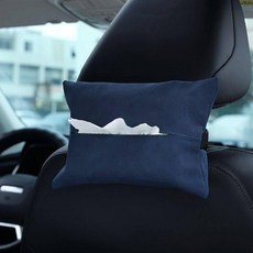 써니글로벌 차량용휴지케이스 자동차꾸미기, 1개, 베이블루