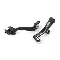 풋 브레이크 기어 시프트 레버 발판 페달 어드벤처 오토바이, 1. Black